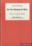 Grossmann, Moritz - Der freie Ankergang für Uhren. Praktische und theoretische Abhandlung