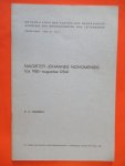 Boeren P.C. - Mededelingen der Koninklijke Nederlandse Akademie der Wetenschappen: MAGISTER JOHANNES NOVIOMENSIS