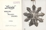 AIRCRAFT ENGINES - Collection of original photos and publications of the Bristol Aeroplane Company, 1932 and 1933.