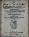 Crespin, Jean - Den Staet der Kercken, mitsgaders de regieringe ende menschelicke insettingen der Pausen. En oock de bysonderste geschiedenissen dewelcke onder alle Keyseren, Coningen, Vorsten en Regienten over den geheelen Aertbodem, gebeurt zijn. Alles begi...