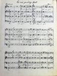 Sammelband: - Feestliederen van 1858 [Sammelband niederl. und deutsche Chorwerke mit oder ohne Klavier]
