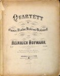 Hofmann, Heinrich: - Quartett für Clavier, Violine, Viola und Violoncell, Op. 50