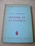 Brinkgreve, Dr. M.R.J. - Politiek en economie