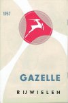 GAZELLE - FOLDER - Gazelle - Rijwielen - 1957.