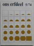 Deleu, Jozef  e.a. - Ons Erfdeel Algemeen Nederlands tweemaandelijks cultureel tijdschrift 17e jaargang 5/74