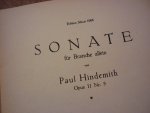Hindemith; Paul (1895 – 1963) - Sonata, Op 11, No 5 - Viola solo - Schott Edition Hindemith; Paul (1895 – 1963) - Sonata, Op 11, No 5 - Viola solo - Schott Edition