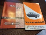 Olyslager - Vraagbaak fiat Seat 850, coach, special, sport coupe, sport spider 1968-1972