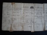 - Certificate of Marriage, District Birmingham, County of Warwick - Certificate of Marriage, District Birmingham, County of Warwick
