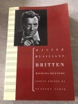 Stanley Sadie, Micheal Kennedy - Master Musicians Britten
