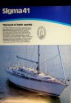 Sigma Yachts - Original Brochure Sigma 41