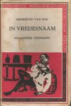 Eyk, Henriëtte van - In vredesnaam