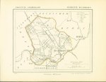 Kuyper Jacob. - BUURMALSEN . Map Kuyper Gemeente atlas van GELDERLAND