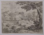 GENOELS, ABRAHAM, - Shepherd in a landscape