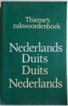 Mentzel Jutta bewerking - Thieme`s zakwoordenboek Nederlands-Duits, Duits-Nederlands