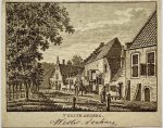 J. Bulthuis, K.F. Bendorp - Antieke prent Zeeland: De Kerk te Westersouburg (West-Souburg). T' Zelve Anders.