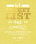 Elise de Rijck - Bucketlist - Het Bucketlist Boek voor ouders