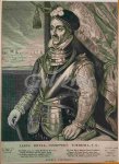 VISSCHER, CORNELIS III, - Portrait of Johan van der Does