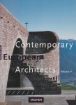 Philip Jodidio - Contemporary European Architects