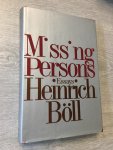 Heinrich Böll - Missing persons And other essays