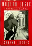 Graeme Forbes 53000 - Modern logic A Text in Elementary Symbolic Logic