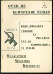 Marxistisch Scholings Kollektief - Over de gewapende strijd nr 1