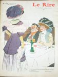 LE RIRE. - Le Rire. Journal humoristque le Samedi. No. 249 - 9 Novembre 1907. Litho's. Bertin & Cie. Gerbault. Marcel Capy. S. Delaw.