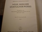 Bach; J. S. (1685-1750) - Werke für Violine; Kammermusikwerke, Band 1; Neue Ausgabe sämtlicher Werke