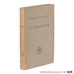 Clement d'Alexandrie. - Le Pédagogue, I. Texte grec, Introduction et notes de Henri-Irénée Marrou, professeur à la Sorbonne. Traduction de Marguerite Harl, professeur à la Sorbonne. Cet ouvrage est publié avec le concours du Centre National de la Recherche Scientif...