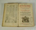 SMIDS, L. - Schatkamer der Nederlandse oudheden; of woordenboek , behelsende Nederlands steden en dorpen, kasteelen, sloten, en heeren huysen, oude volkeren, rievieren, vermaarde luyden in staat en oorlogh, oudheden, gewoontens en lands wysen. Vercierd me...