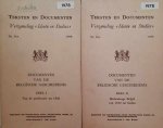 MAES Louis Th. Prof. Dr. (redactieleiding) - Documenten van de Belgische geschiedenis - Delen I en II - Van de prehistorie tot 1830 - Hedendaags België van 1830 tot heden