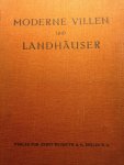 Fries, Heinrich de / Klapheck, Richard (inl.) - Moderne Villen und Landhäuser