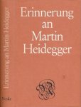  - Erinnerung an Martin Heidegger