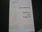 Bierling; Geert - Suite in e over Psalm 24