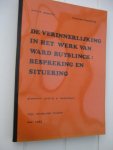 Pelgrims, Patrick - De verinnerlijking in het werk van Ward Ruyslinck: bespreking en situering.