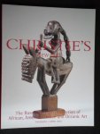 Catalogus Christie's New York - The Russell B. Aitken Collection of African, American Indian and Oceanic Art