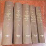 POLAIN, LOUIS. - Catalogue des livres imprimés au quinzième siècle des bibliothèques de Belgique, 1932-1978 (y compris le volume du Supplément). (5 tomes, y compris le Supplément).