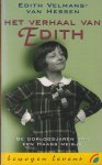 Veltmans-Van Hessen, Edith - Het verhaal van Edith. De oorlogsjaren van een Haags meisje