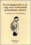 D.W. Kraijer - PSYCHODIAGNOSTIEK ZORG VERSTANDEL DR 1