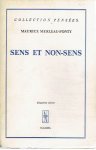 MERLEAU-PONTY, Maurice - Collection Pensées - Sens et Non-Sens. [Cinquième édition].