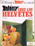 Goscinny / Uderzo - Asterix a.5, Asterix chez les Helvetes, softcover, gave staat, + losse bijlages Jouons Francais + Glossaire Frans - Spaans