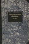 Wolfgang Hutter - Wolfgang Hutter: Werkverzeichnis Mit Texten des Künstlers und einem Nachwort von Dolf Linder