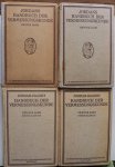 Jordan, Reinhertz, Eggert - Jordans Handbuch der Vermessungskunde  4 Banden deel 1 tm 3  Deel 2 2 boeken boekw Deel 1 1916 Deel 2 eerste helft 1931 Deel 2 tweede helft 1933 Deel 3 1926
