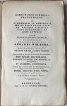 Schik Viëtor, Petrus Adrianus, uit Leeuwarden - Disputatio juridica inauguralis, de liberorum in domibus a servis facta distinctione [...] Groningen C.M. van Bolhuis Hoitsema 1829