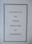 Khayyam, Omar of Naishpur - Rubaiyat Khayyam, Omar of Naishpur - Rubaiyat