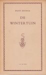 EDINGA, HANS - De wintertuin. Gedichten