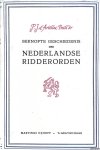 D'Artillac Brill Sr, P.J. - Beknopte geschiedenis der Nederlandse ridderorden D'Artillac Brill Sr, P.J. - Beknopte geschiedenis der Nederlandse ridderorden