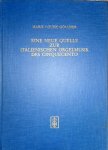 Göllner, Marie Louise: - Eine neue Quelle zur italienischen Orgelmusik des Cinquecento