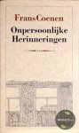 Coenen, Frans - Onpersoonlijke herinneringen