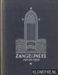 Heer, Joh. de (verzameld door) - Zangbundel ten dienste van huisgezin en samenkomsten. 869 liederen en koren