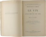 De Lapparent Henri - Le vin et l'eau-de-vie de vin